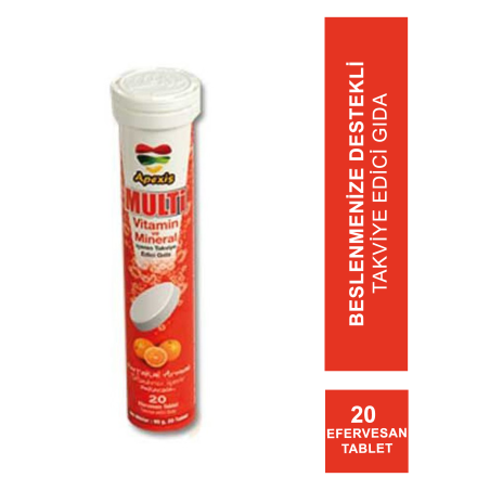 Apexis Multivitamin Efervesan 20 Tablet