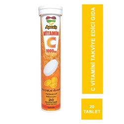 Apexis Vitamin C 1000 mg 20 Efervesan Tablet