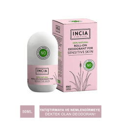 Incia Hassas Ciltler İçin Roll On Deodorant 50 ml