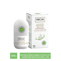 Incia Beyazlatıcı Roll On Deodorant 50 ml (S.K.T 06-2025)