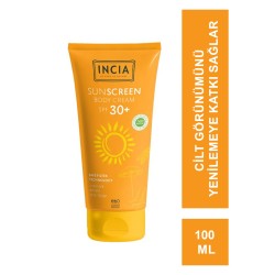 Incia Vücut İçin Doğal Güneş Kremi SPF 30 - 100 ml