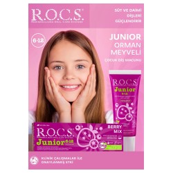 ROCS Junior 6-12 Yaş Diş Macunu - Orman Meyveleri Tadında 60 ml