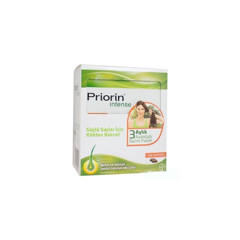 Priorin Intense Avantajlı Paket 120 + 60 Kapsül Priorin Intense Avantajlı Paket 120 + 60 Kapsül