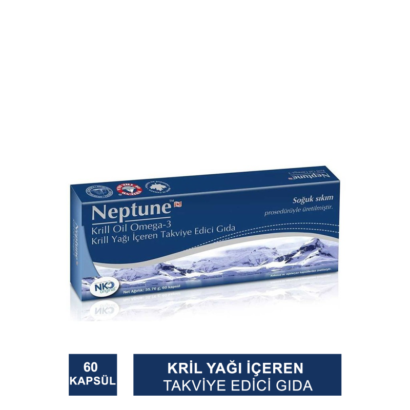 Neptune Krill Oil Omega 3 60 Kapsül