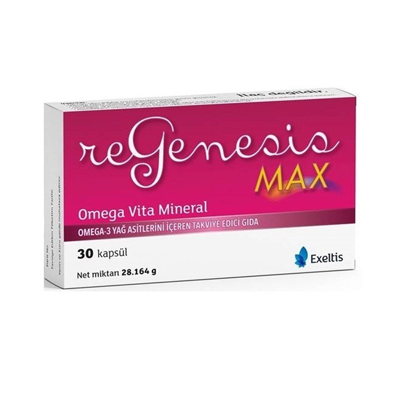 Exeltis Regenesis Max Omega-3 30 Kapsül