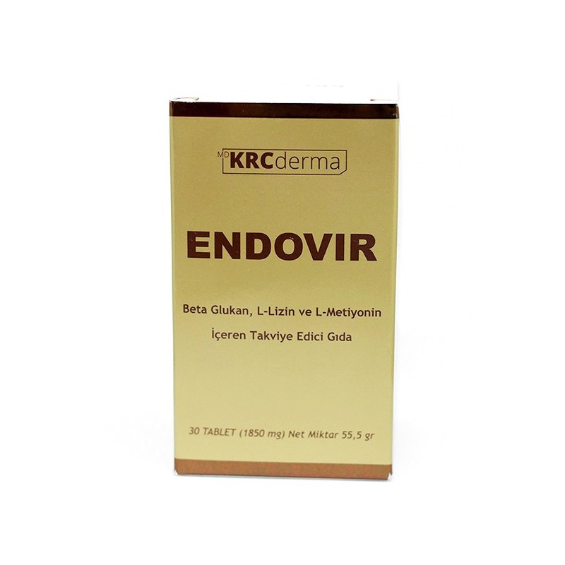 KRC Derma Endovir Takviye Edici Gıda 30 Tablet KRC Derma Endovir Takviye Edici Gıda 30 Tablet