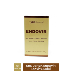 KRC Derma Endovir Takviye Edici Gıda 30 Tablet