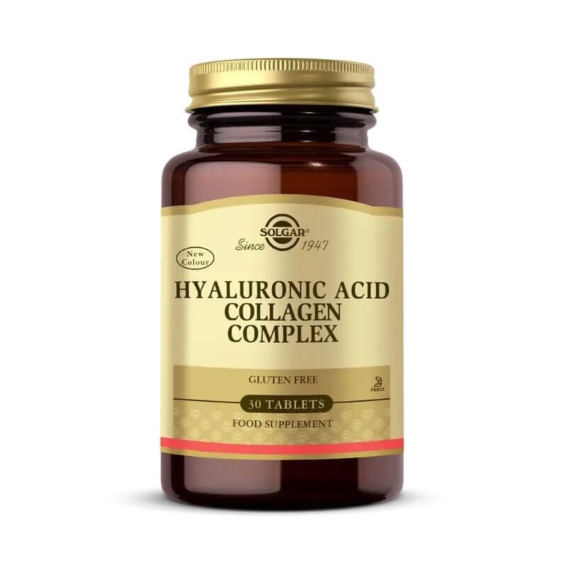 Solgar Hyaluronic Acid Collagen Complex 30 Tablet Solgar Hyaluronic Acid Collagen Complex 30 Tablet