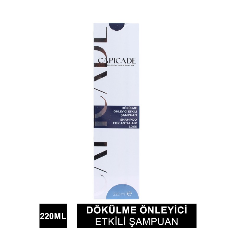 Capicade Dökülme Önleyici Etkili Şampuan 220 ml