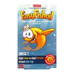 Easy Fish Oil 30 Çiğneme Tablet