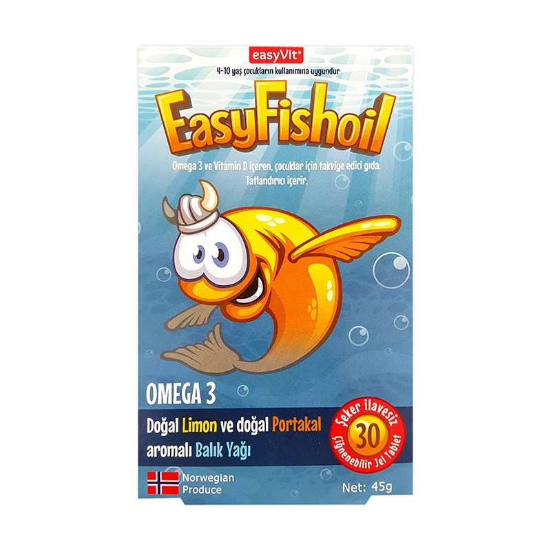 Easy Fish Oil 30 Çiğneme Tablet