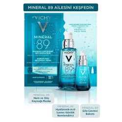 Vichy Mineral 89 Göz Kremi Hyalüronik Asit ve Saf Kafein ile Göz Çevresi Bakımı 15 ml (S.K.T 05-2025)