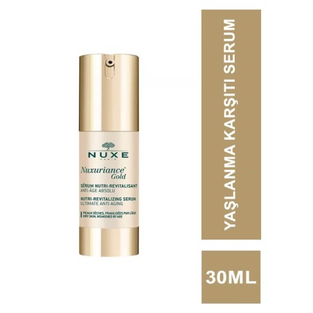 Nuxe Nuxuriance Gold Nutri Revitalizing  Yaşlanma Karşıtı Serum 30 ml