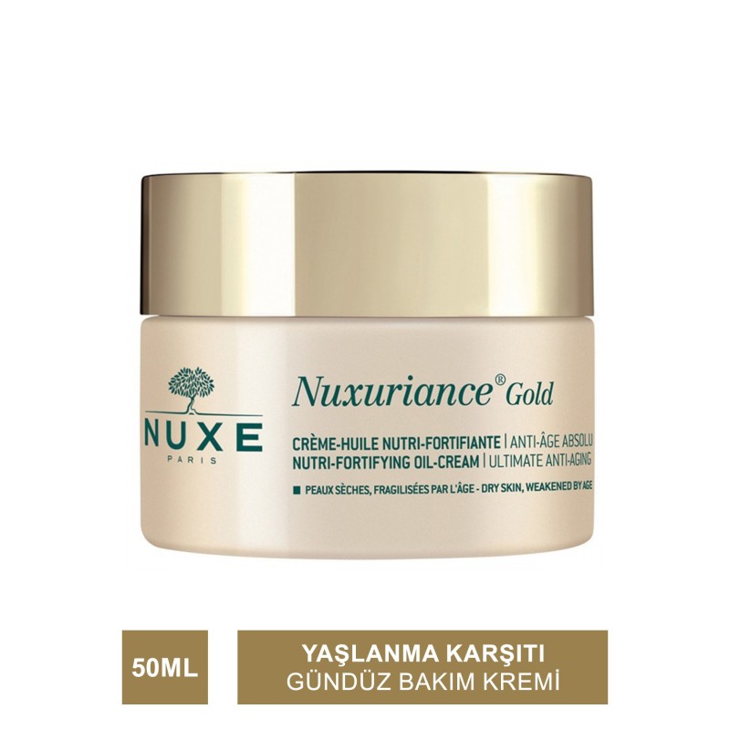 Nuxe Nuxuriance Gold Nutri Fortifying Oil Gündüz Cream 50 ml Nuxe Nuxuriance Gold Nutri Fortifying Oil Gündüz Cream 50 ml