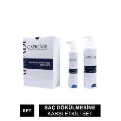 Capicade Saç Dökülmesine Karşı Etkili Set ( Şampuan + Losyon ) 220+100 ml