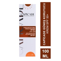 Capicade Güneş Koruyucu Krem Spf 50+  ( Hassas Cilt ) 100 ml