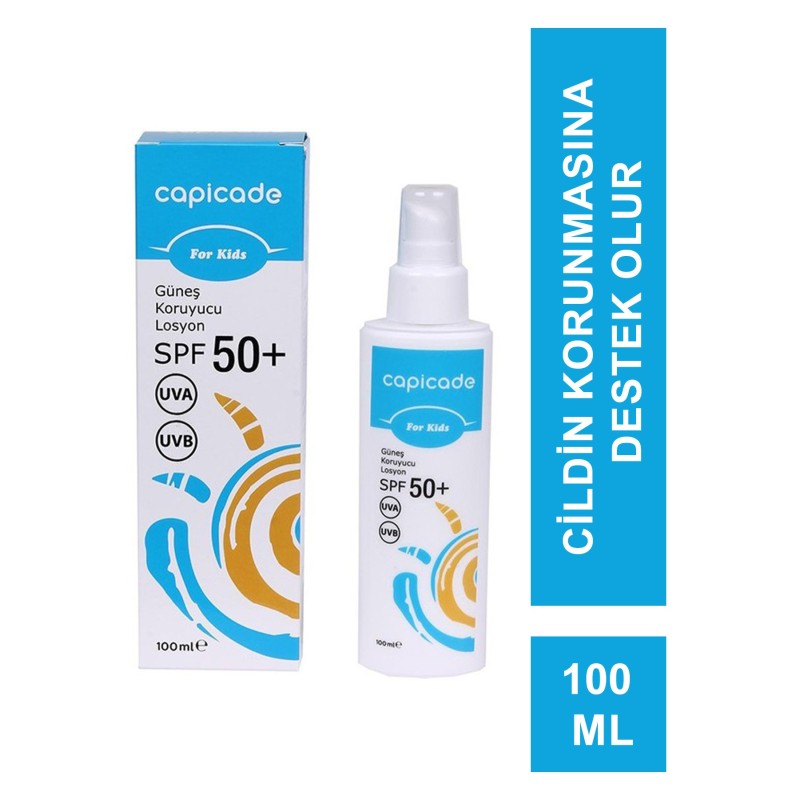 Capicade Güneş Koruyucu Losyon Kids SPF50+ 100 ml