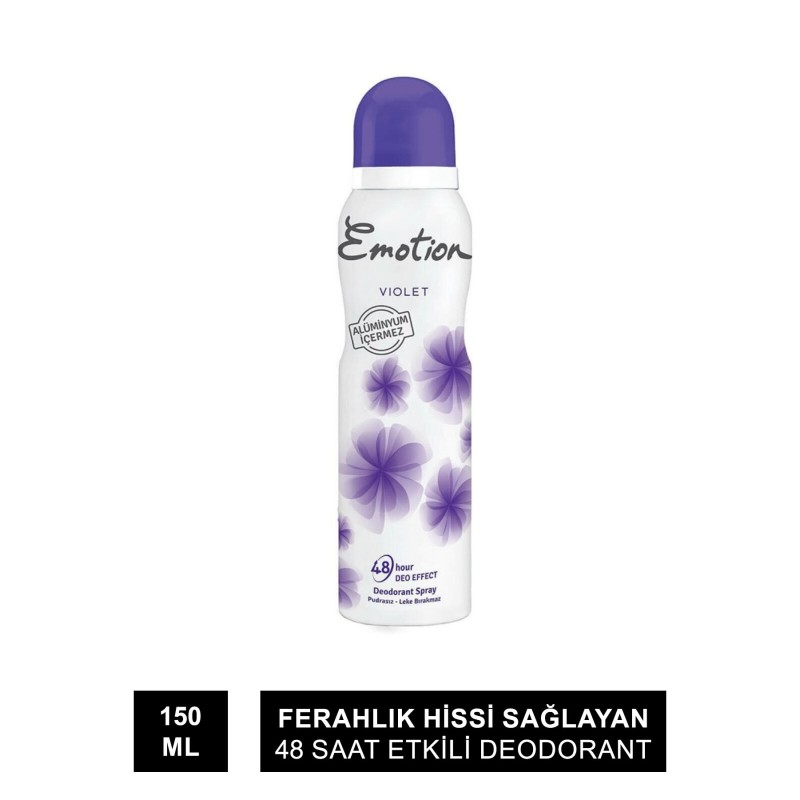 Emotion Violet Kadın Deodorant 150 Ml Emotion Violet Kadın Deodorant 150 Ml