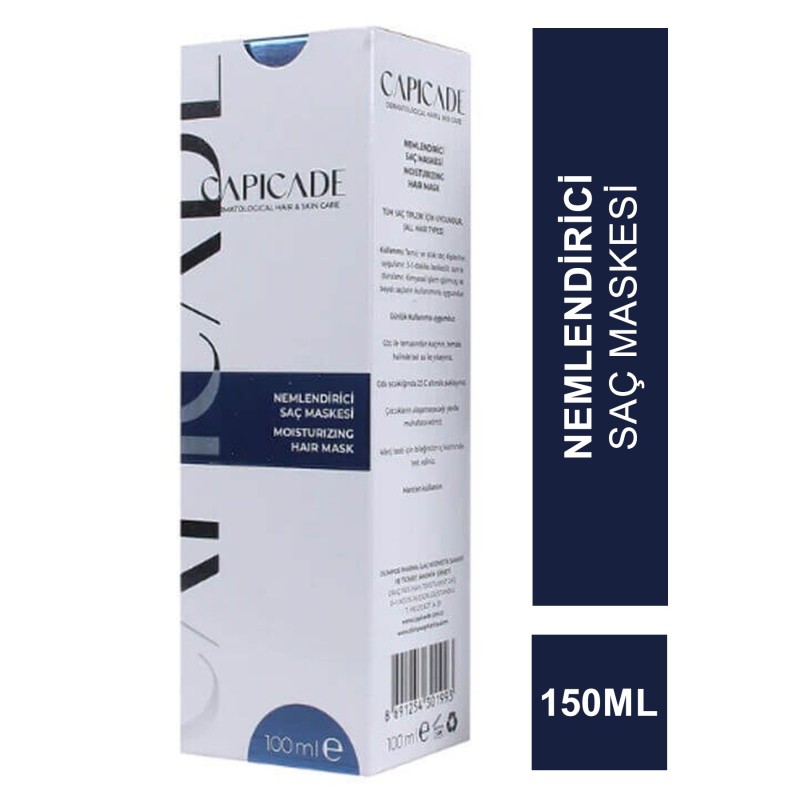 Capicade Nemlendirici Saç Maskesi 150 ml Capicade Nemlendirici Saç Maskesi 150 ml