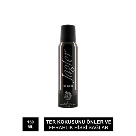 Jagler Deodorant Black Erkek 150ml