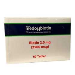 MedoHbiotin 2,5mg 60 Tablet