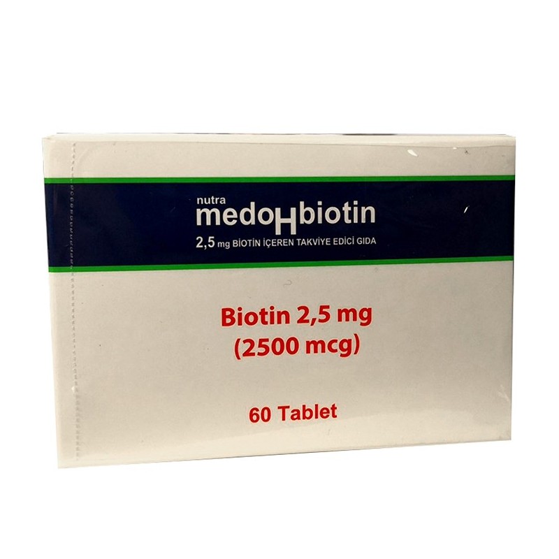 MedoHbiotin 2,5mg 60 Tablet