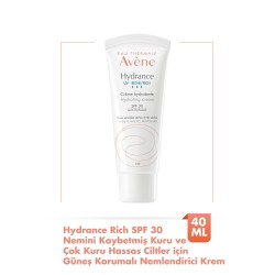 Avene Hydrance UV- Spf 30 Rich Nemlendirici Krem 40 ml