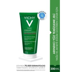 Vichy Normaderm Phytosolution Temizleyici Jel Yağlı/Akneye Eğilim Gösteren Ciltler Salisilik Asit