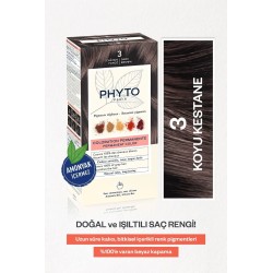 Phyto Color Bitkisel Saç Boyası - 3 Koyu Kestane
