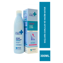CeceMed Stop Hair Loss Shampoo Saç Dökülme Karşıtı Şampuan 300 ml (S.K.T 01-2025)