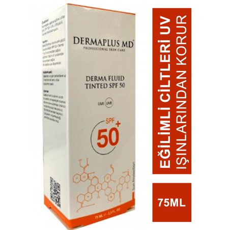 Dermaplus MD Derma Fluid Tinted SPF 50 (Medium) Güneş Kremi 75 ml