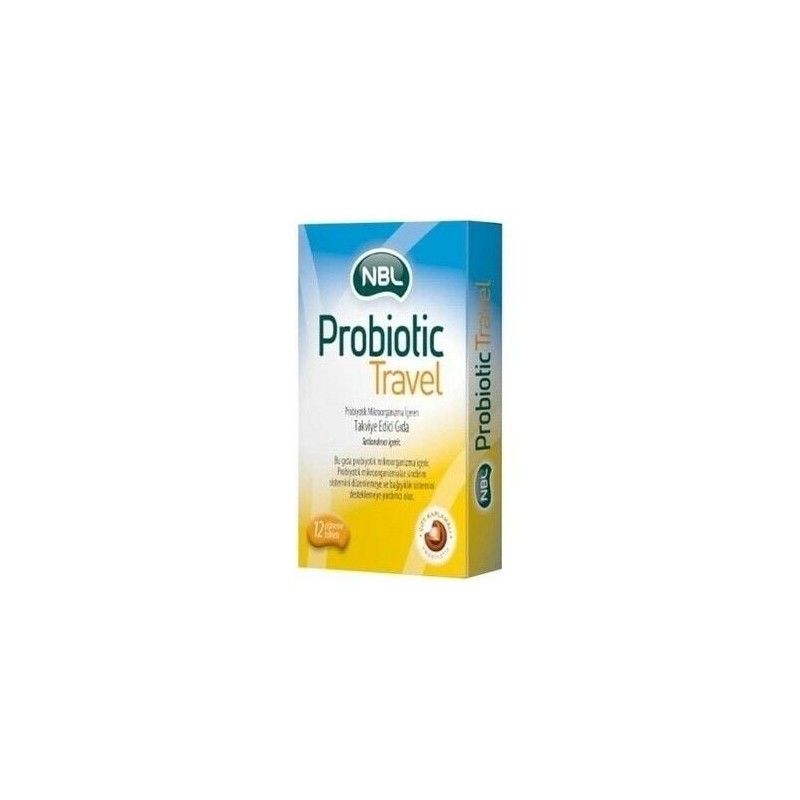 NBL Probiotic Travel 12 Çiğneme Tableti