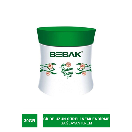 Bebak Acı Badem Kremi 30 gr Kavanoz