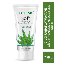 Bebak Soft Nemlendirici El ve Vücut Kremi 75 ml - Aloe Vera