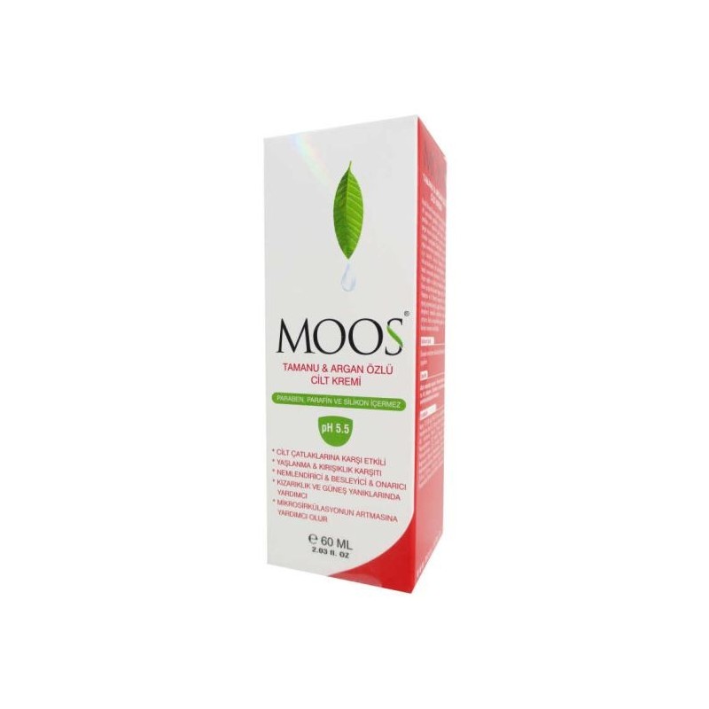 Moos Tamanu and Argan Oil Skin Cream 60ml Moos Tamanu and Argan Oil Skin Cream 60ml