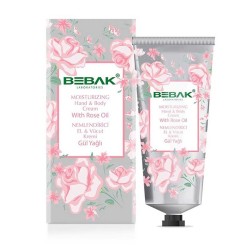 Bebak Gül Özlü Nemlemdirici El Kremi 60ml
