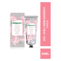 Bebak Gül Özlü Nemlemdirici El Kremi 60ml