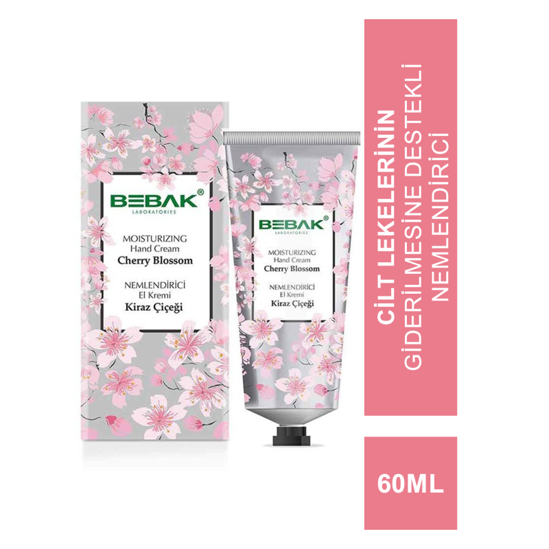 Bebak Kiraz Çiçeği Nemlendirici El Kremi 60 ml Bebak Kiraz Çiçeği Nemlendirici El Kremi 60 ml