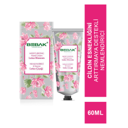 Bebak Lotus Çiçeği Nemlendirici El Kremi 60 ml