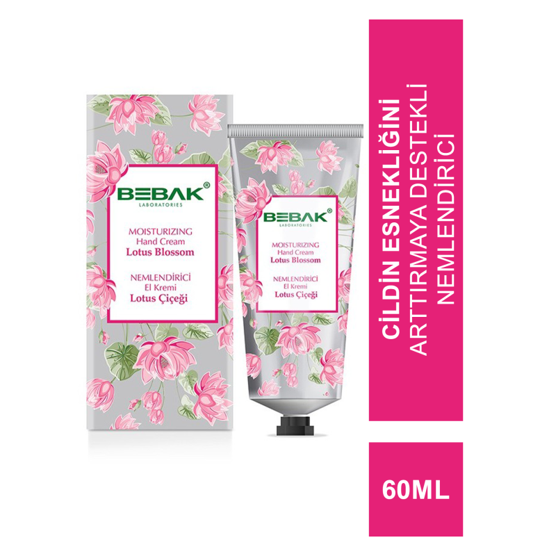 Bebak Lotus Çiçeği Nemlendirici El Kremi 60 ml Bebak Lotus Çiçeği Nemlendirici El Kremi 60 ml