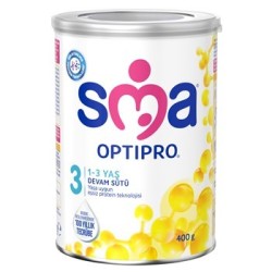 SMA OPTIPRO 3 400 gr 1-3 Yaş Devam Sütü