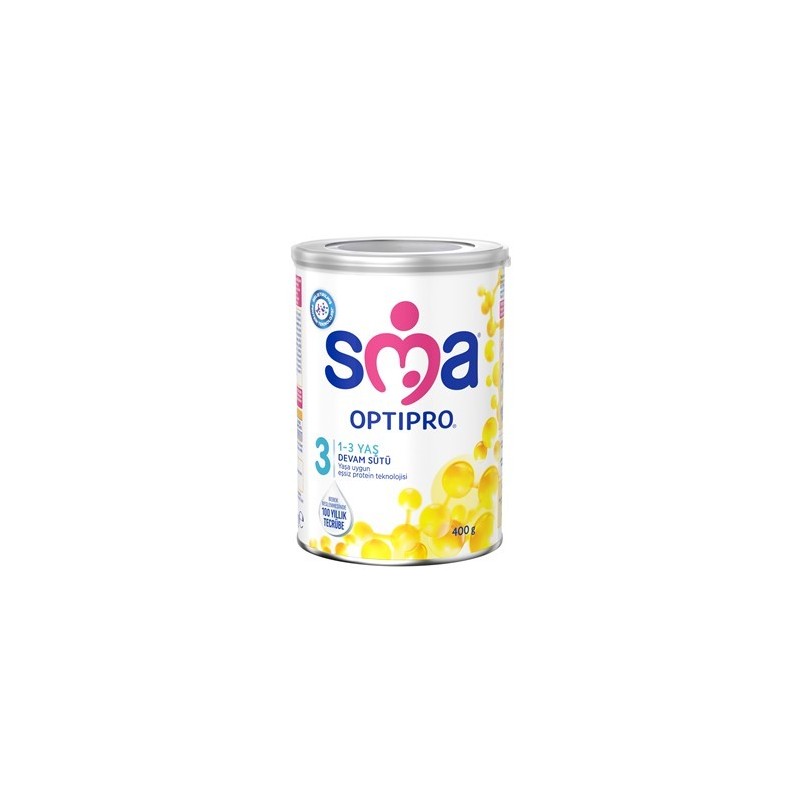SMA OPTIPRO 3 400 gr 1-3 Yaş Devam Sütü