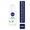 Nivea Deo Roll-On Pure & Naturel Action Pudrasız 50 ml Kadın