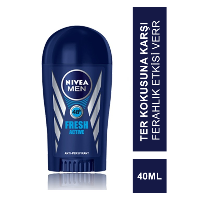 Nivea Deo Stick Fresh Active For Men 40 ml Erkek Nivea Deo Stick Fresh Active For Men 40 ml Erkek