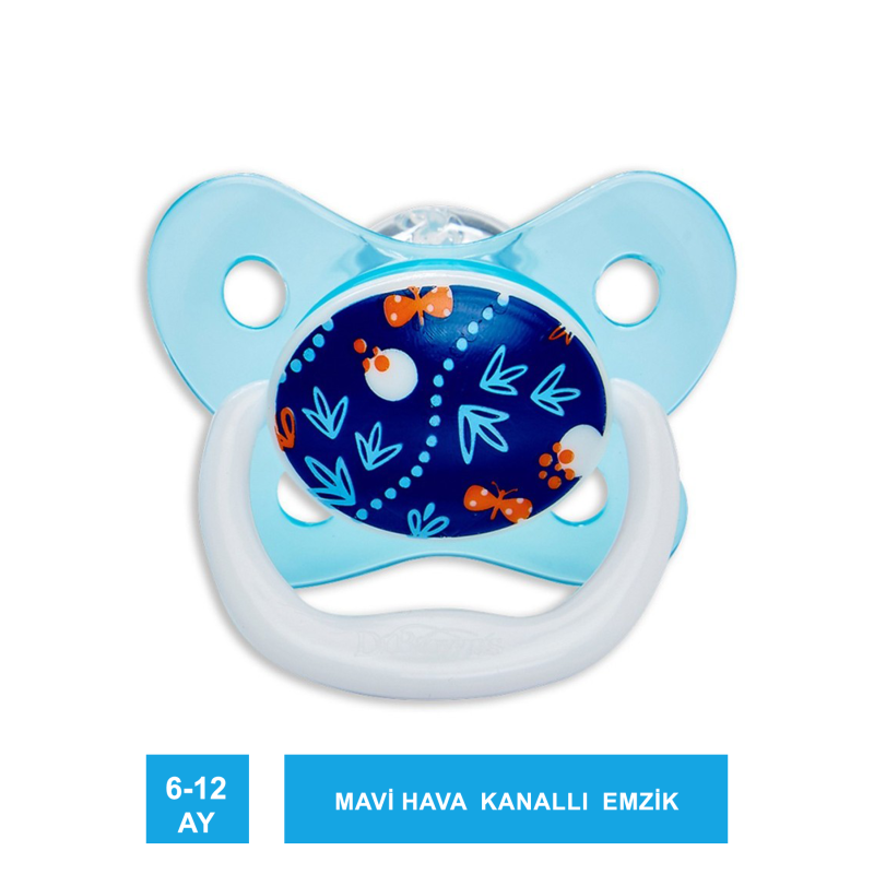 Dr.Browns Özel Tasarımlı Prevent Hava Kanallı Emzik 6-12 Ay Dr.Browns Özel Tasarımlı Prevent Hava Kanallı Emzik 6-12 Ay