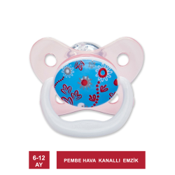 Dr.Browns Özel Tasarımlı Prevent Hava Kanallı Emzik 6-12 Ay