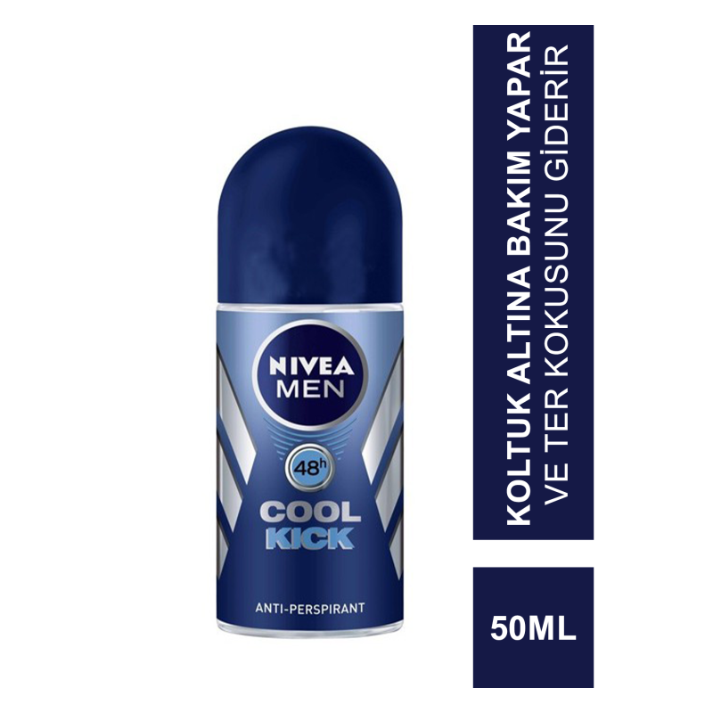Nivea Deo For Men Cool Kick Roll-On 50 ml Erkek Nivea Deo For Men Cool Kick Roll-On 50 ml Erkek