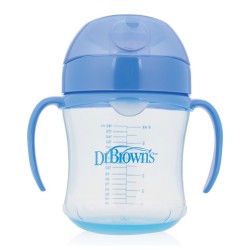 Dr.Browns Yumuşak Uçlu Alıştırma Bardağı 180ml (6m+)