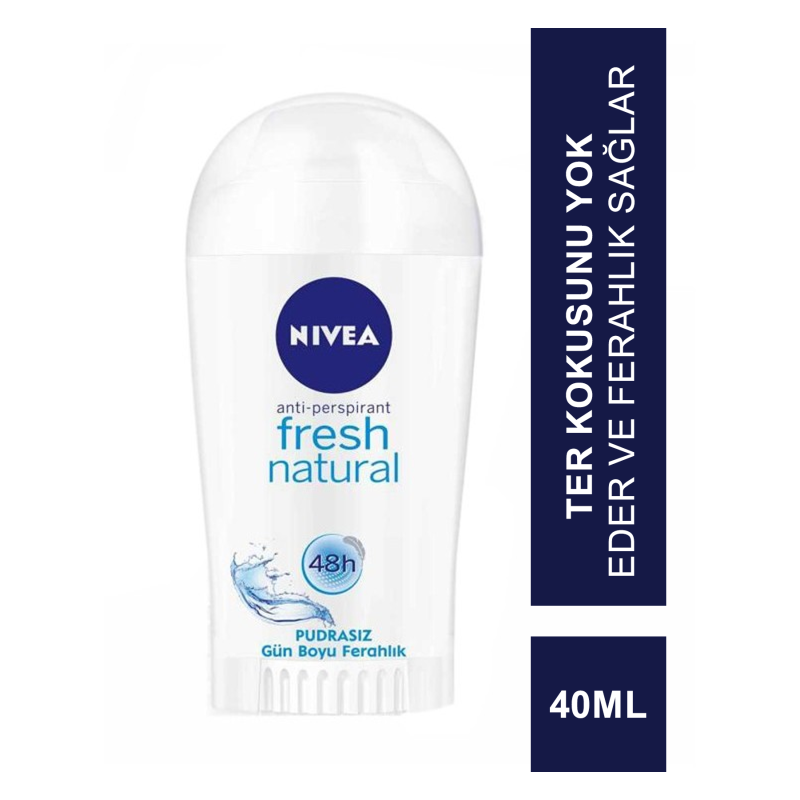 Nivea Deo Stick Fresh Natural 40 ml Bayan Nivea Deo Stick Fresh Natural 40 ml Bayan