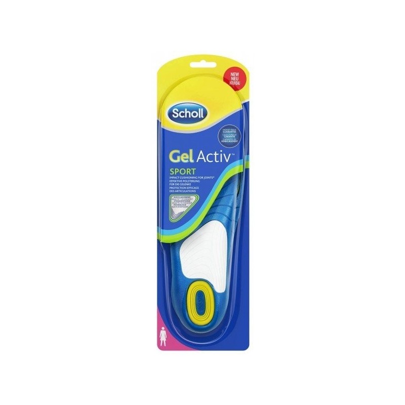 Scholl GelActiv Spor Tabanlığı Kadınlar İçin Scholl GelActiv Spor Tabanlığı Kadınlar İçin